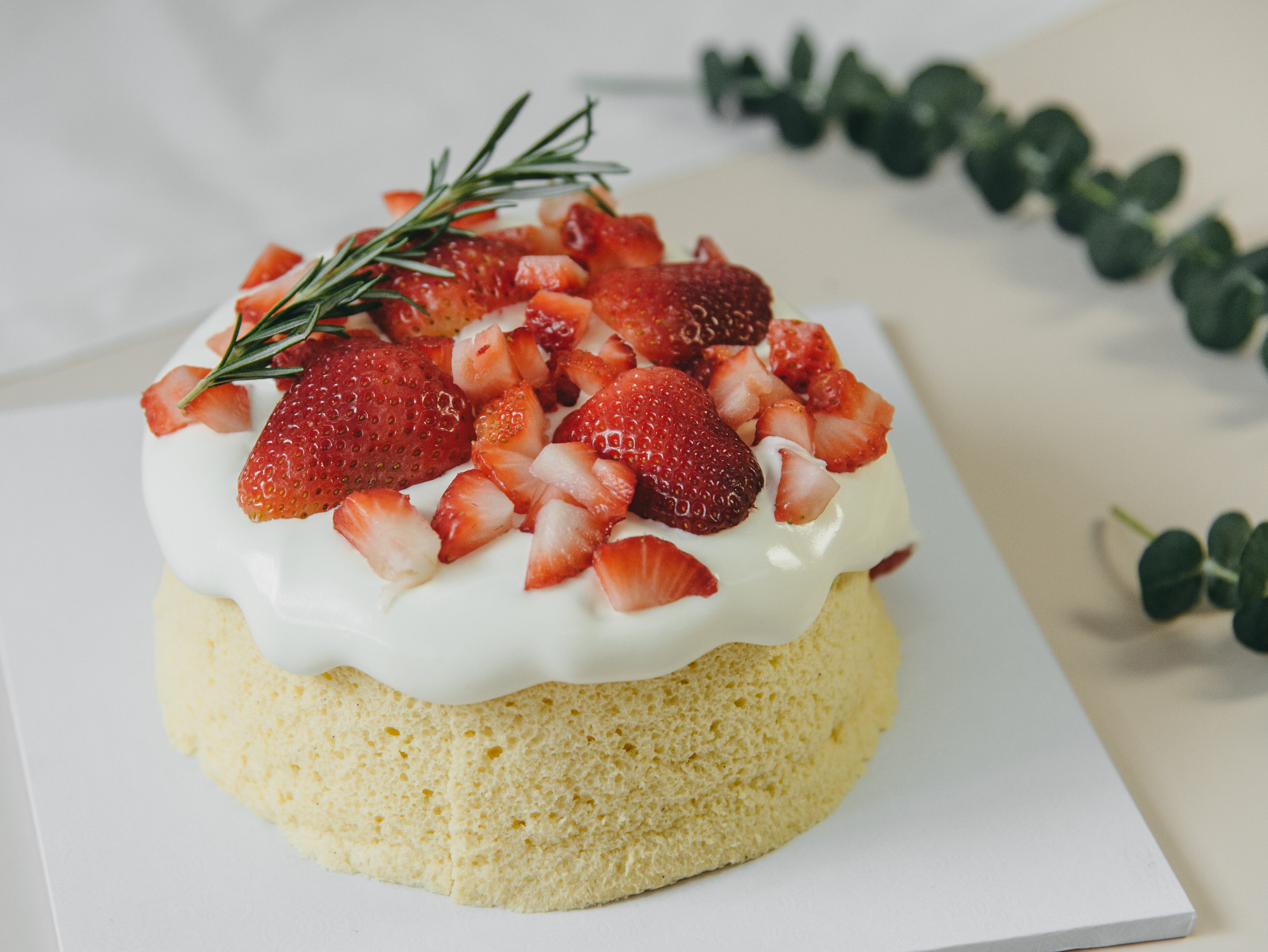 strawberry cake
